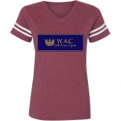 Ladies Relaxed Fit Vintage Sports Tee