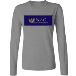 Ladies Relaxed Fit Basic Long Sleeve Tee