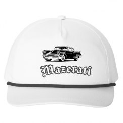 Snapback Five-Panel Rope Hat