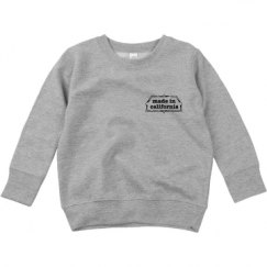 Toddler Crewneck Basic Promo Sweatshirt