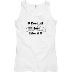 Ladies Semi-Fitted Tank