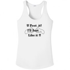 Ladies Athletic Performance Racerback Tank