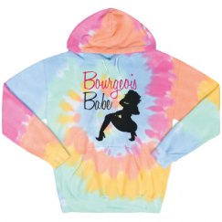 Unisex Tie-Dye Fleece Hoodie
