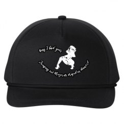 Snapback Five-Panel Rope Hat