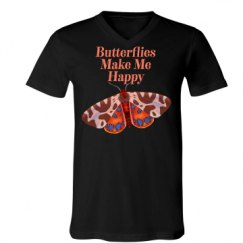 Unisex V-Neck Jersey Tee