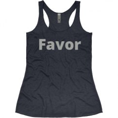Ladies Slim Fit Super Soft Racerback Triblend Tank