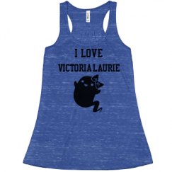 Ladies Flowy Racerback Tank