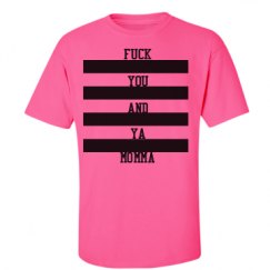 Unisex Ultra Cotton Safety Neon Crewneck Tee