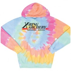 Unisex Tie-Dye Fleece Hoodie