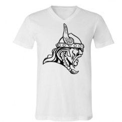 Unisex V-Neck Jersey Tee