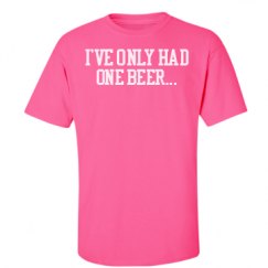 Unisex Ultra Cotton Safety Neon Crewneck Tee