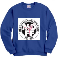 Unisex Film and Foil Crewneck Sweatshirt