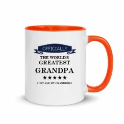 11oz Ceramic Mug with Color Inside