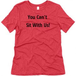 Ladies Relaxed Fit Super Soft Triblend Tee