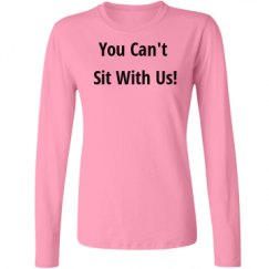 Ladies Relaxed Fit Basic Long Sleeve Tee