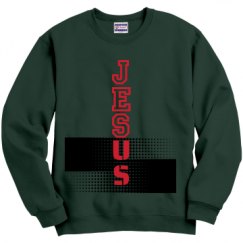 Unisex Film and Foil Crewneck Sweatshirt