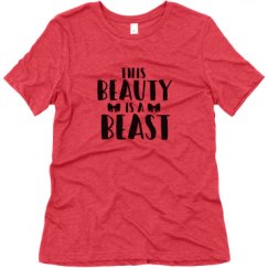 Ladies Relaxed Fit Super Soft Triblend Tee