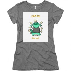 Ladies Slim Fit Super Soft Triblend Tee