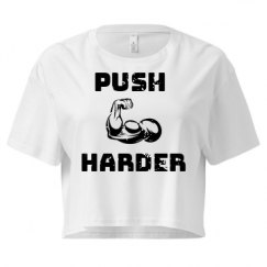 Ladies Festival Cali Crop Top Tee