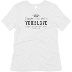 Ladies Relaxed Fit Super Soft Triblend Tee