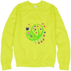 Unisex Neon Crewneck Sweatshirt