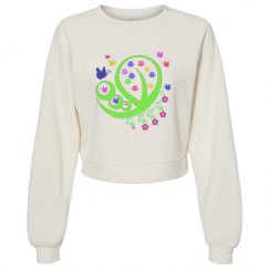 Women's Raglan Pullover Fleece