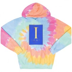 Unisex Tie-Dye Fleece Hoodie