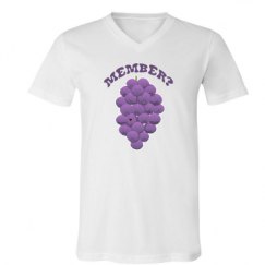 Unisex V-Neck Jersey Tee