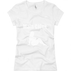 Ladies Slim Fit Basic Promo Jersey Tee