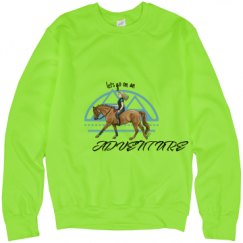 Unisex Neon Crewneck Sweatshirt