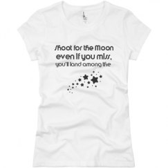 Ladies Slim Fit Basic Promo Jersey Tee