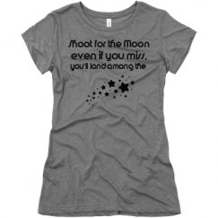 Ladies Slim Fit Super Soft Triblend Tee