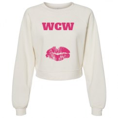 Women's Raglan Pullover Fleece