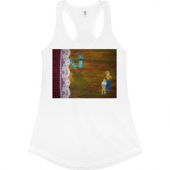 Ladies Slim Fit Racerback Tank Top