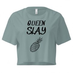 Ladies Festival Cali Crop Top Tee