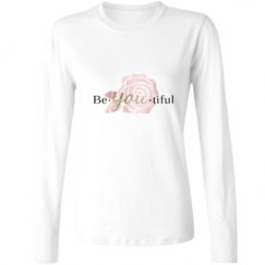 Ladies Relaxed Fit Basic Long Sleeve Tee