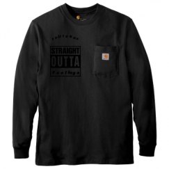 Unisex Carhartt Pocket Long Sleeve Tee