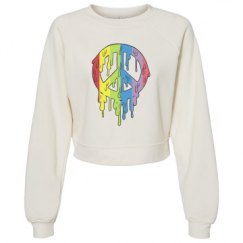 Women's Raglan Pullover Fleece