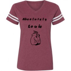 Ladies Relaxed Fit Vintage Sports Tee