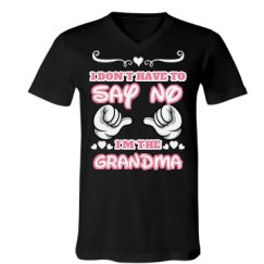 Unisex V-Neck Jersey Tee