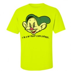 Unisex Ultra Cotton Safety Neon Crewneck Tee