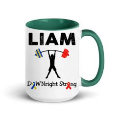 15oz Ceramic Mug with Color Inside