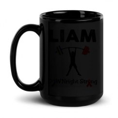 15oz Black Glossy Mug