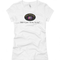 Ladies Slim Fit Basic Promo Jersey Tee
