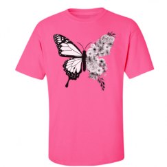 Unisex Ultra Cotton Safety Neon Crewneck Tee