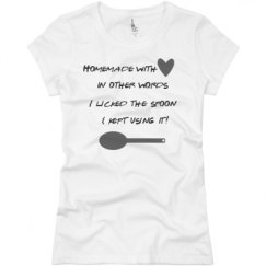 Ladies Slim Fit Basic Promo Jersey Tee