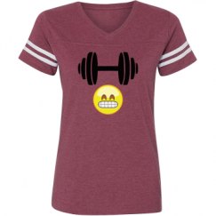 Ladies Relaxed Fit Vintage Sports Tee