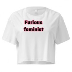 Ladies Festival Cali Crop Top Tee