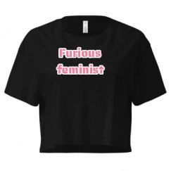 Ladies Festival Cali Crop Top Tee