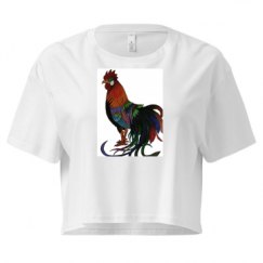 Ladies Festival Cali Crop Top Tee